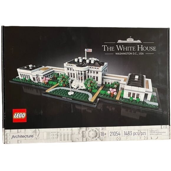 Lego Architecture 21054 The White House Washington DC New Sealed Retired Gift - Picture 1 of 8